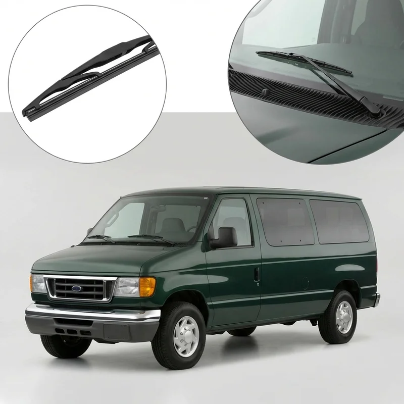 Driver Side Wiper Blade for Ford E-250 Econoline Club Wagon (1975 - 1991) - 1